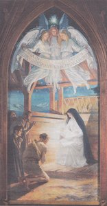 The Adoration of the Shepherds by Albert Gustaf Aristides Edelfelt